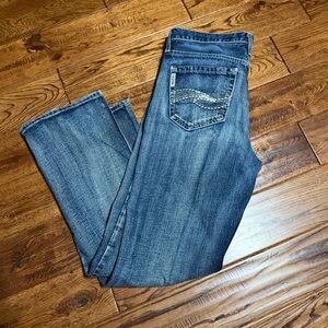 Cinch Men's Boot Cut Jeans in Classic Blue